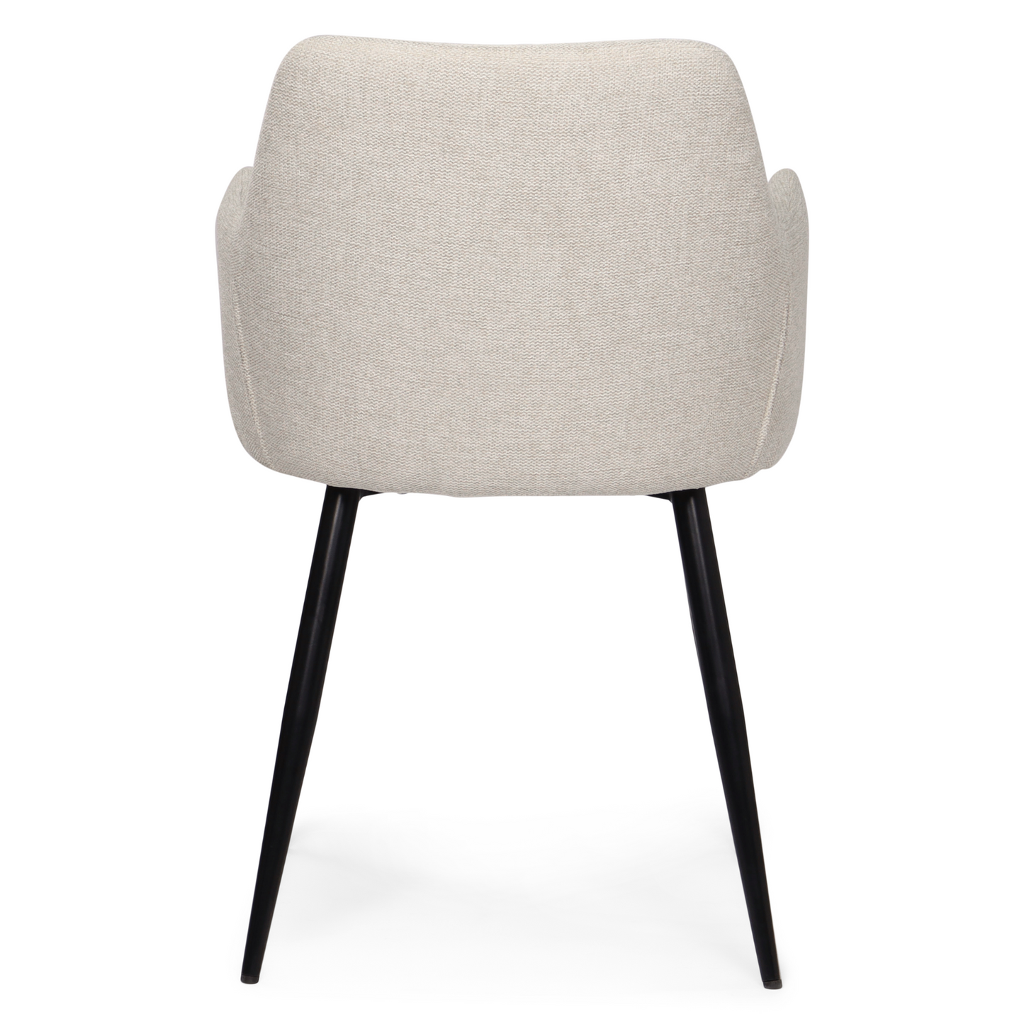 Isabella - Chaise de salle à manger en tissu beige
