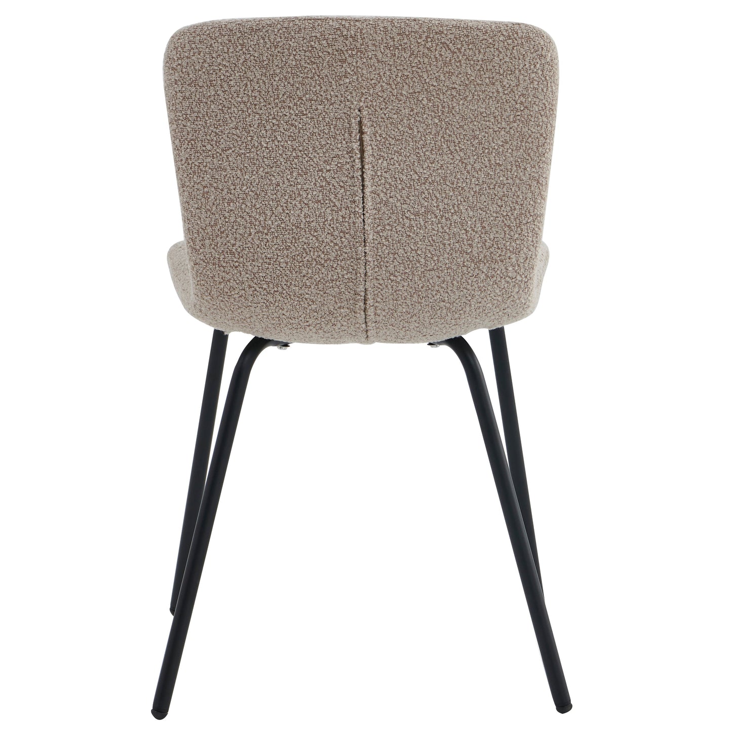 Kate - Chaise de salle à manger en bouclé beige