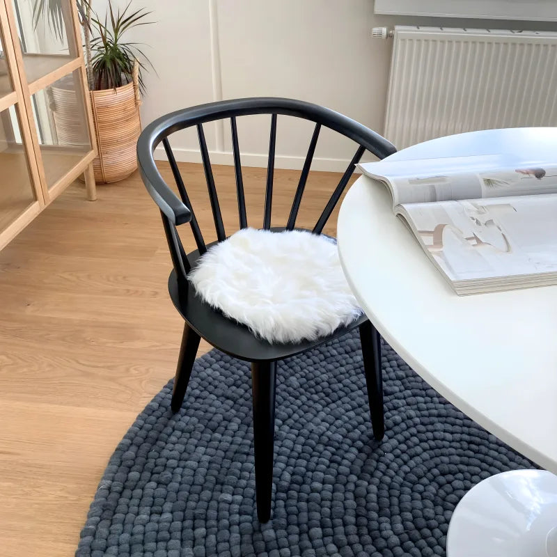 Martha - Chaise de salle à manger en noir