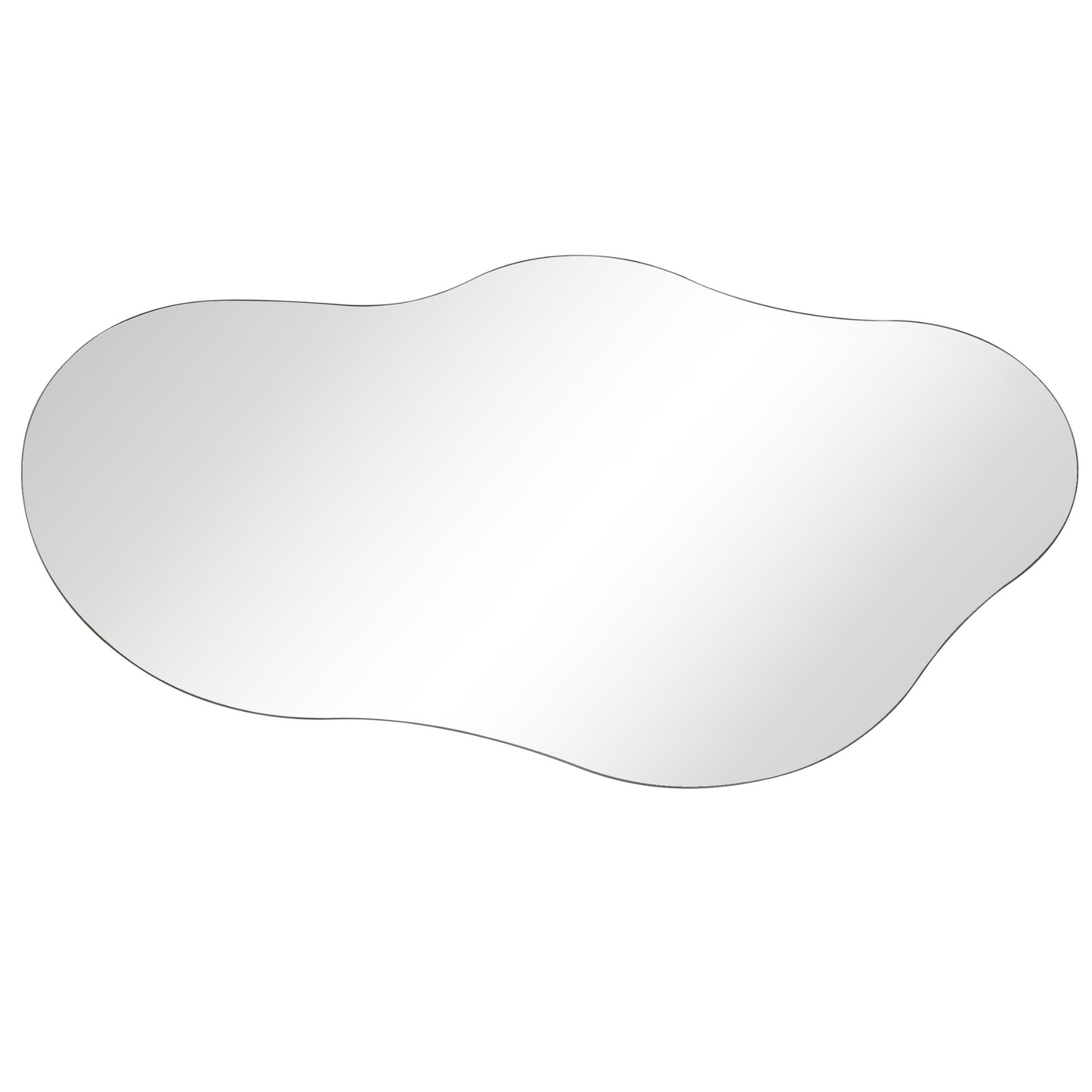 Felicity - Miroir organique sans cadre 100 x 50 cm