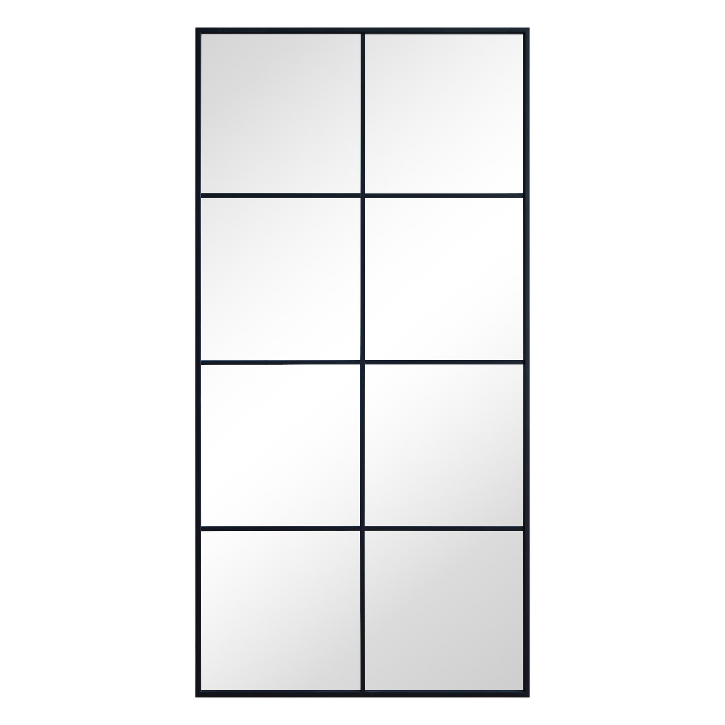 Savannah miroir New Yorker noir 120x60 cm