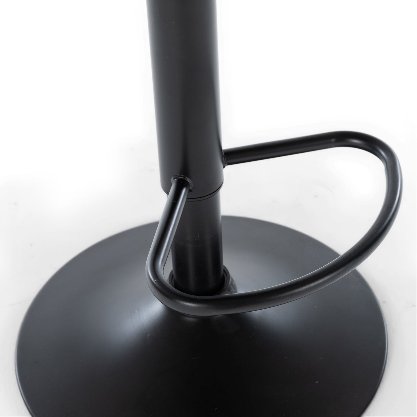 Otto - Tabouret de bar ajustable en similicuir avec rotation à 360 degrés