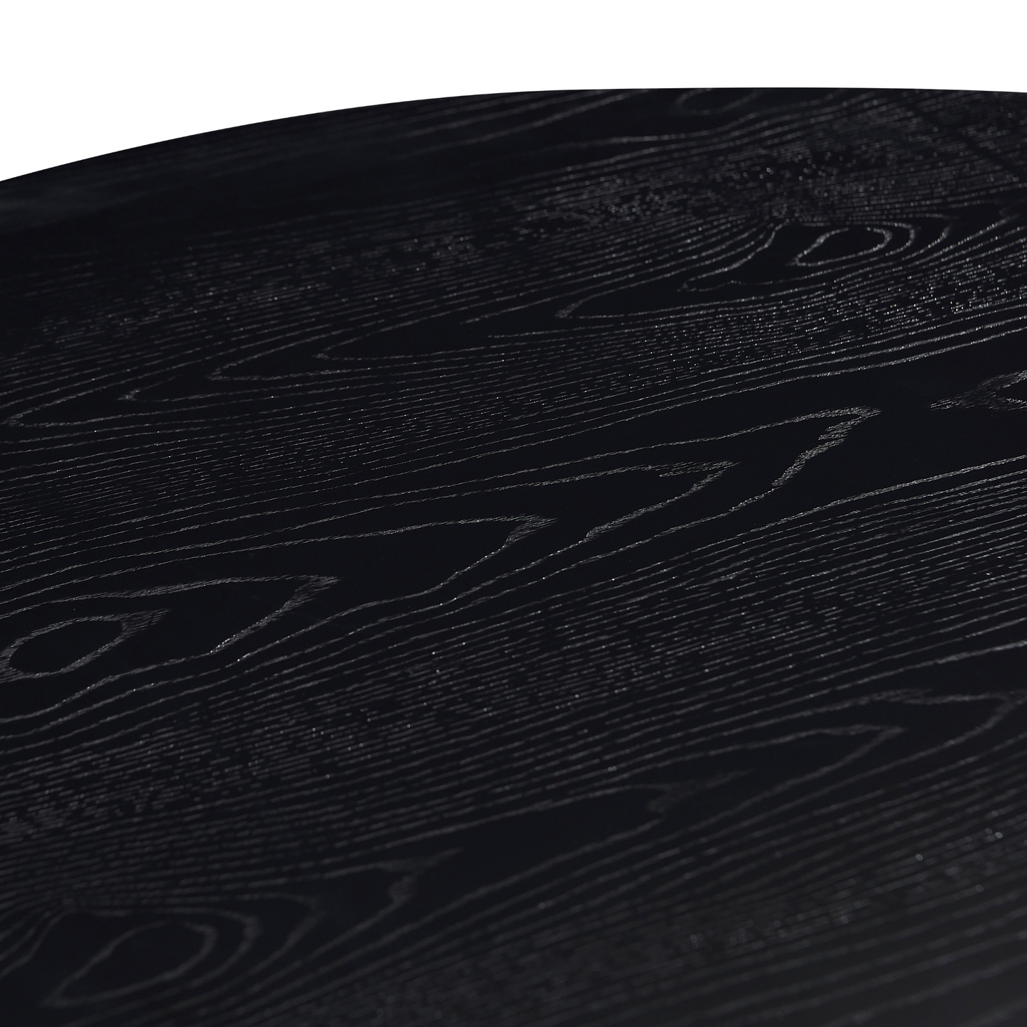 Carisma - Table de salle à manger ronde noire Ø120 cm