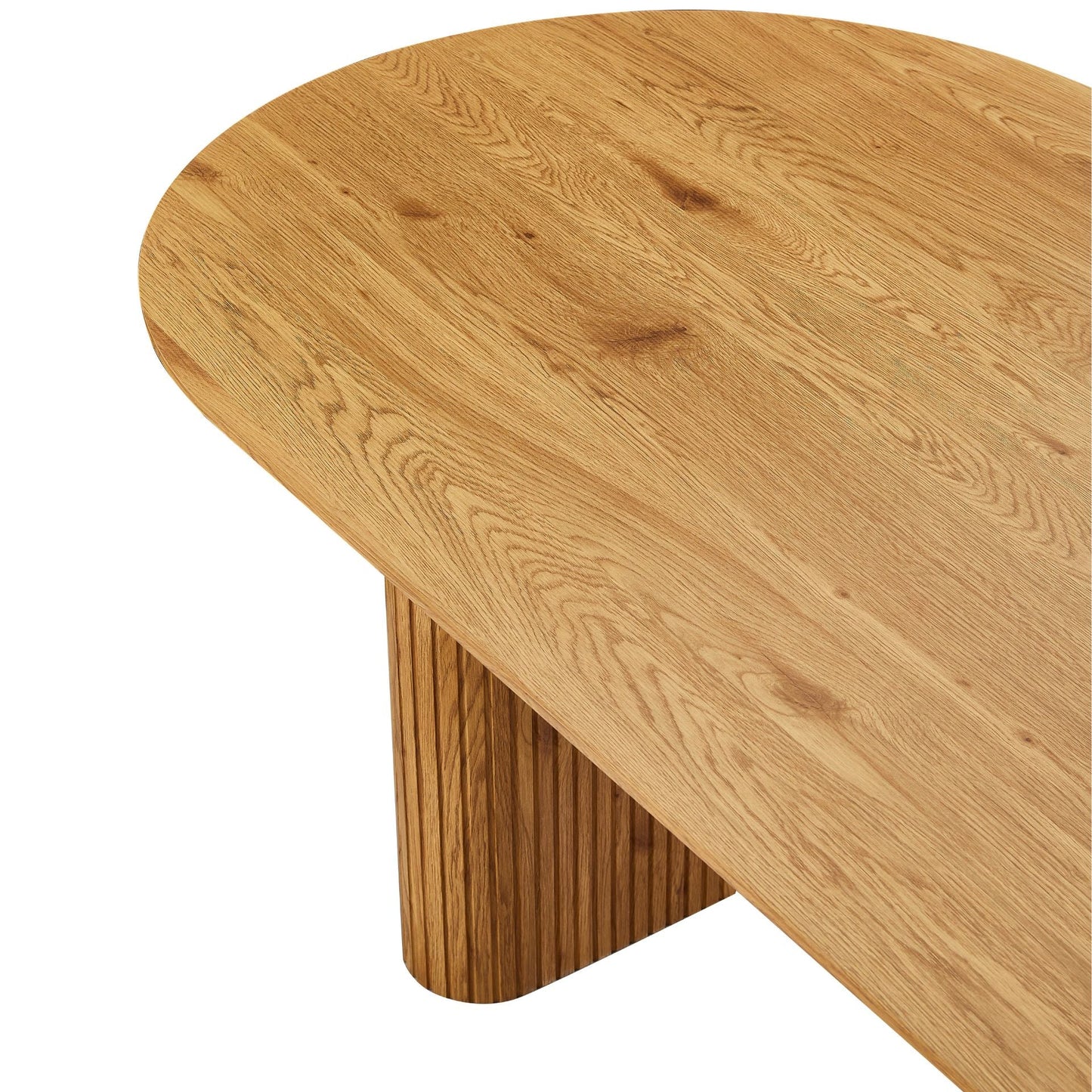 Amelia - Table de salle à manger en chêne 200 x 100 cm