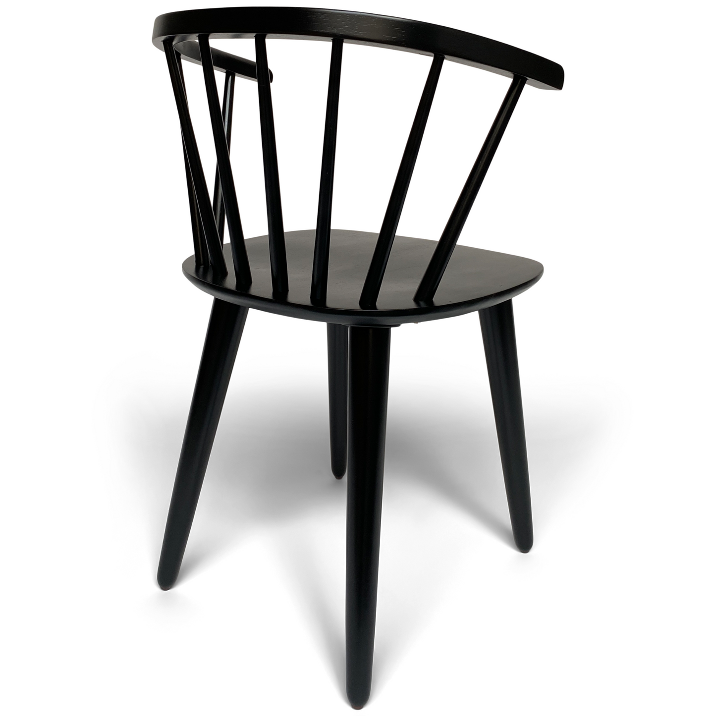 Martha - Chaise de salle à manger en noir