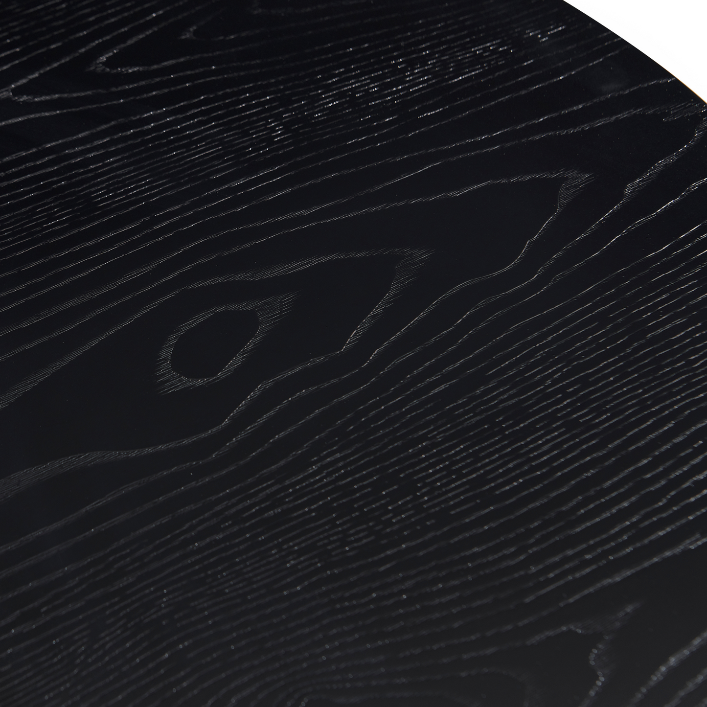 Carisma - Table basse noire Ø80 cm