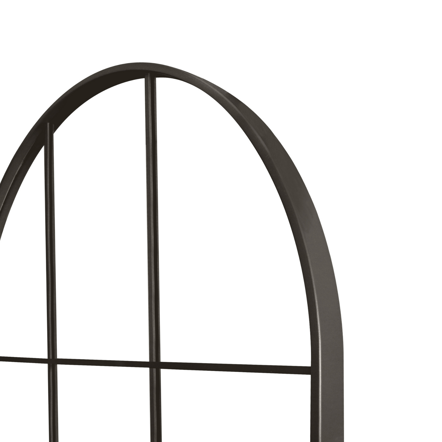 Mia - Miroir de style New York avec cadre noir 70 x 180 cm