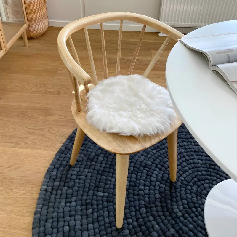 Martha - Chaise de salle à manger avec finition chêne