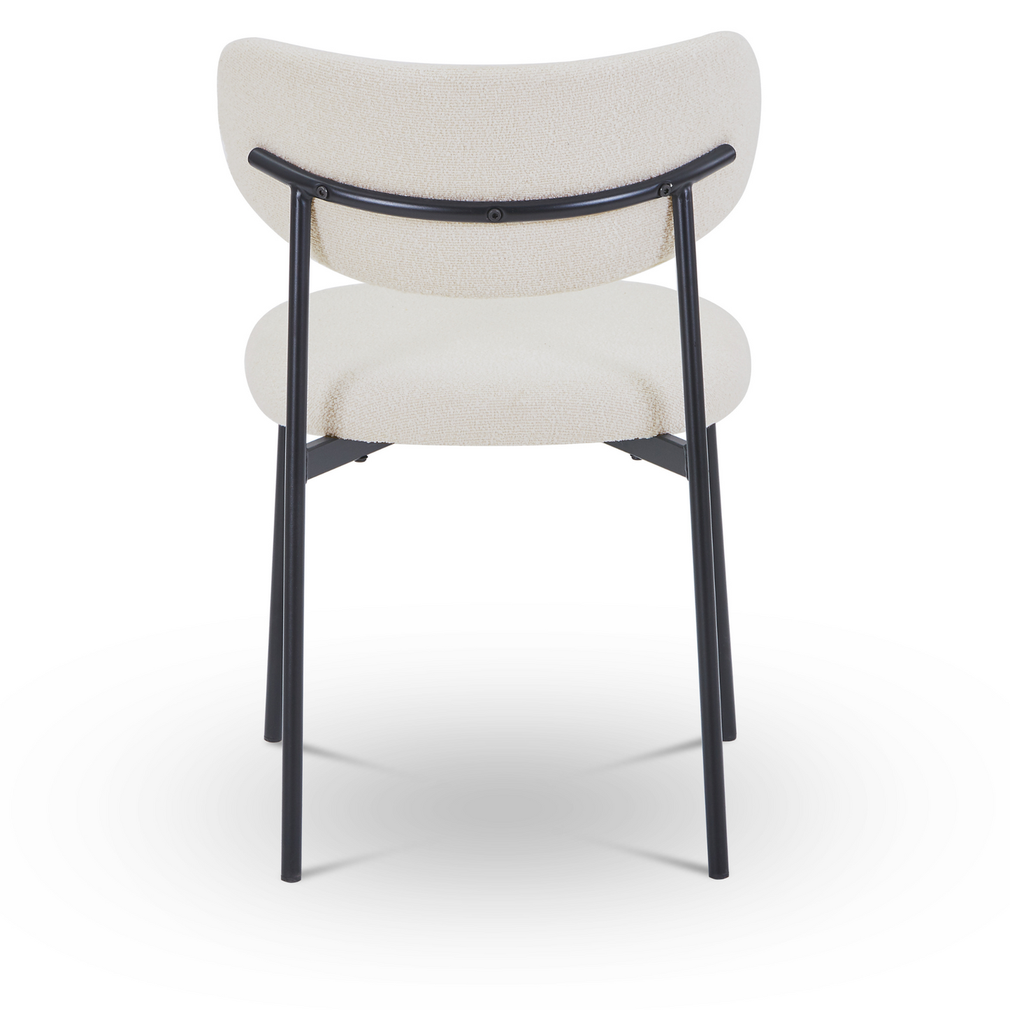 Chaise de salle à manger Lucinda - Bouclé blanc