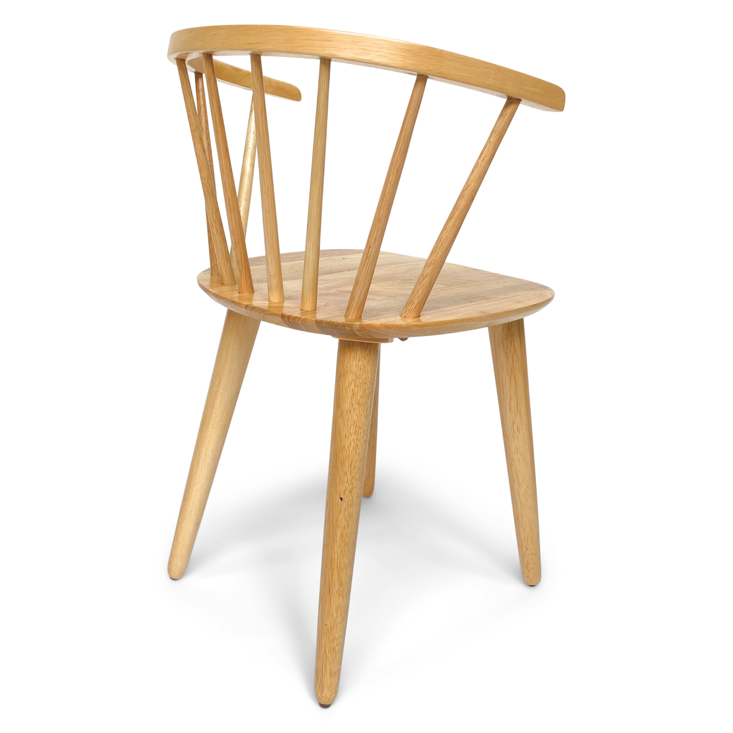 Martha - Chaise de salle à manger avec finition chêne