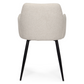 Isabella - Chaise de salle à manger en tissu beige
