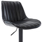 Otto - Tabouret de bar ajustable en similicuir avec rotation à 360 degrés