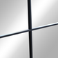 Savannah miroir New Yorker noir 120x60 cm