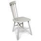 Holly - Chaise de salle à manger en bois gris