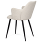 Isabella - Chaise de salle à manger en tissu beige
