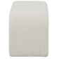 Lianna - Banc en bouclé blanc 95x40x44 cm