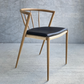 Bella - Chaise de salle à manger design œuf avec assise tressée