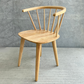Martha - Chaise de salle à manger avec finition chêne