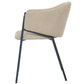 Carolina spisebordsstol i beige boucle