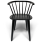 Martha - Chaise de salle à manger en noir