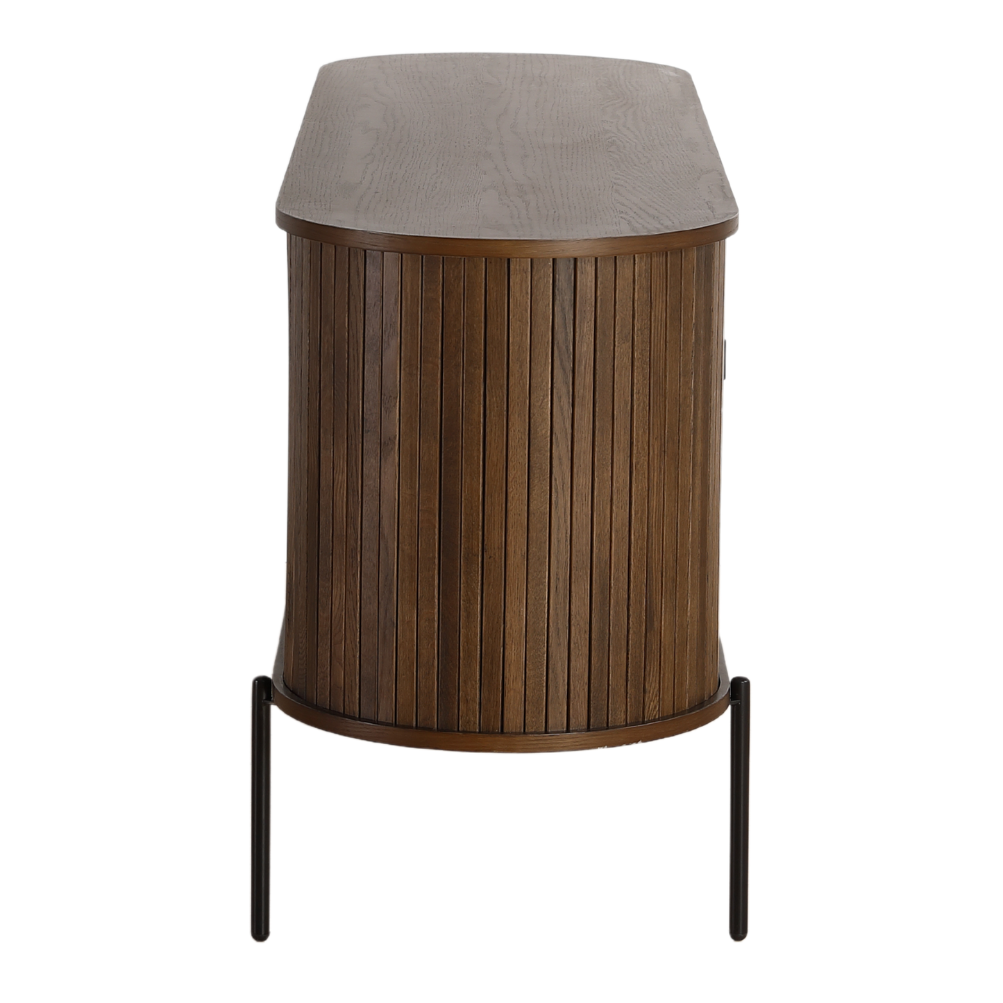 Florence - Armoire à chaussures en chêne fumé 160 x 45 x 75 cm