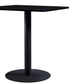 Amber - Table de café 70 x 70 cm - Noir/Noir