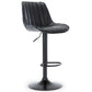 Otto - Tabouret de bar ajustable en similicuir avec rotation à 360 degrés