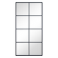Savannah miroir New Yorker noir 120x60 cm