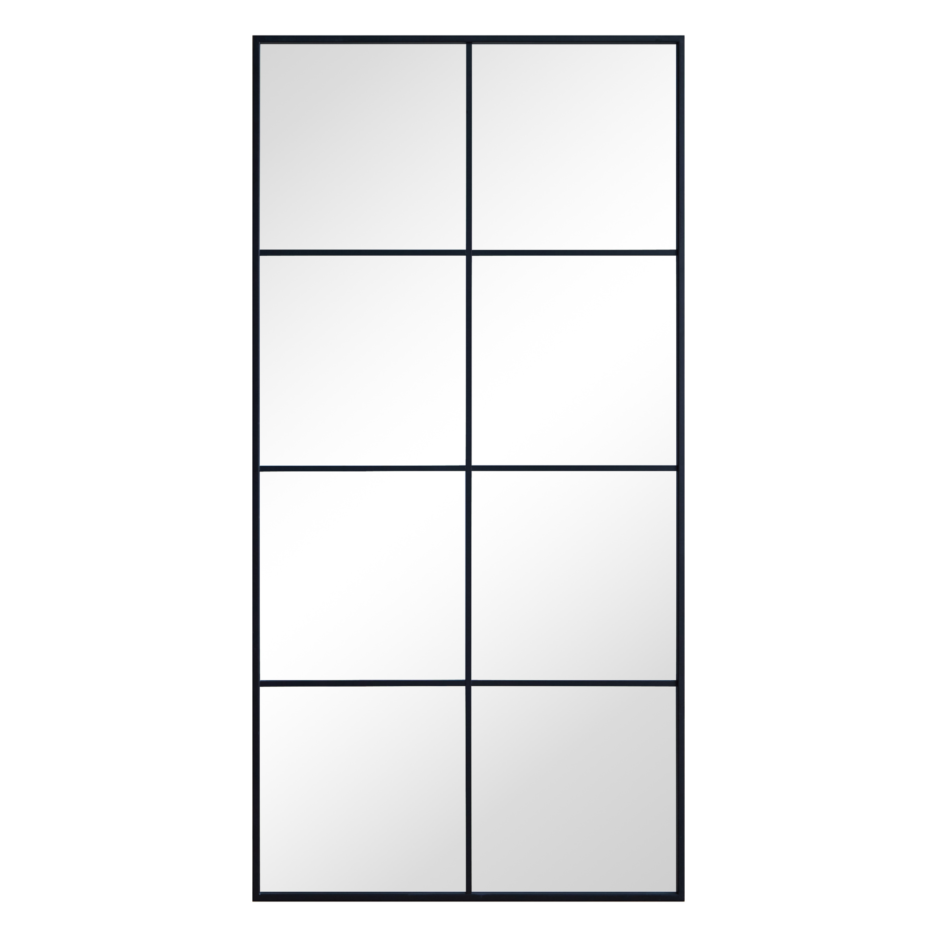 Savannah miroir New Yorker noir 120x60 cm