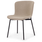 Adena - Chaise de salle à manger en bouclé beige