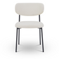 Chaise de salle à manger Lucinda - Bouclé blanc