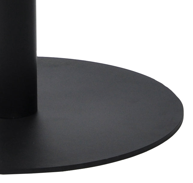 Amber - Table de café 70 x 70 cm - Noir/Noir