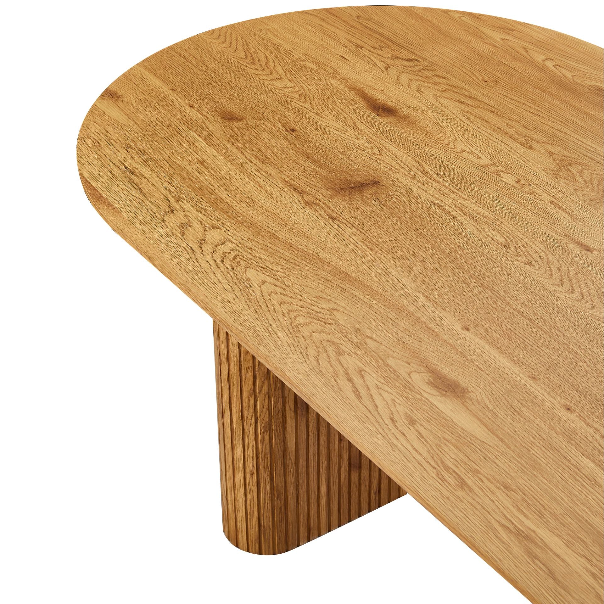 Amelia - Table de salle à manger en chêne 200 x 100 cm