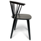 Martha - Chaise de salle à manger en noir