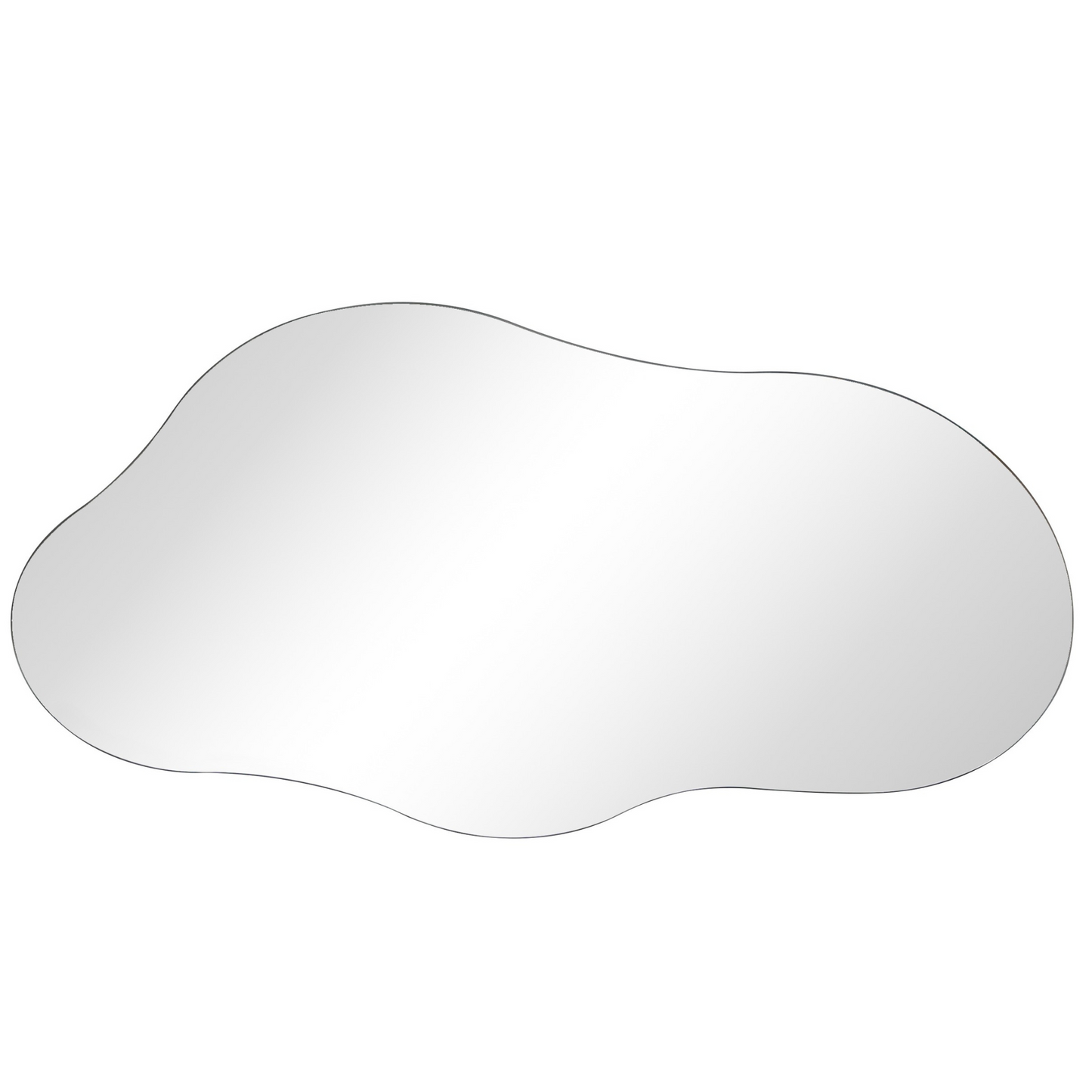 Felicity - Miroir organique sans cadre 100 x 50 cm