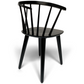 Martha - Chaise de salle à manger en noir