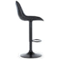 Otto - Tabouret de bar ajustable en similicuir avec rotation à 360 degrés