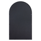 Sandra - miroir New Yorker avec arche noir 115x65 cm