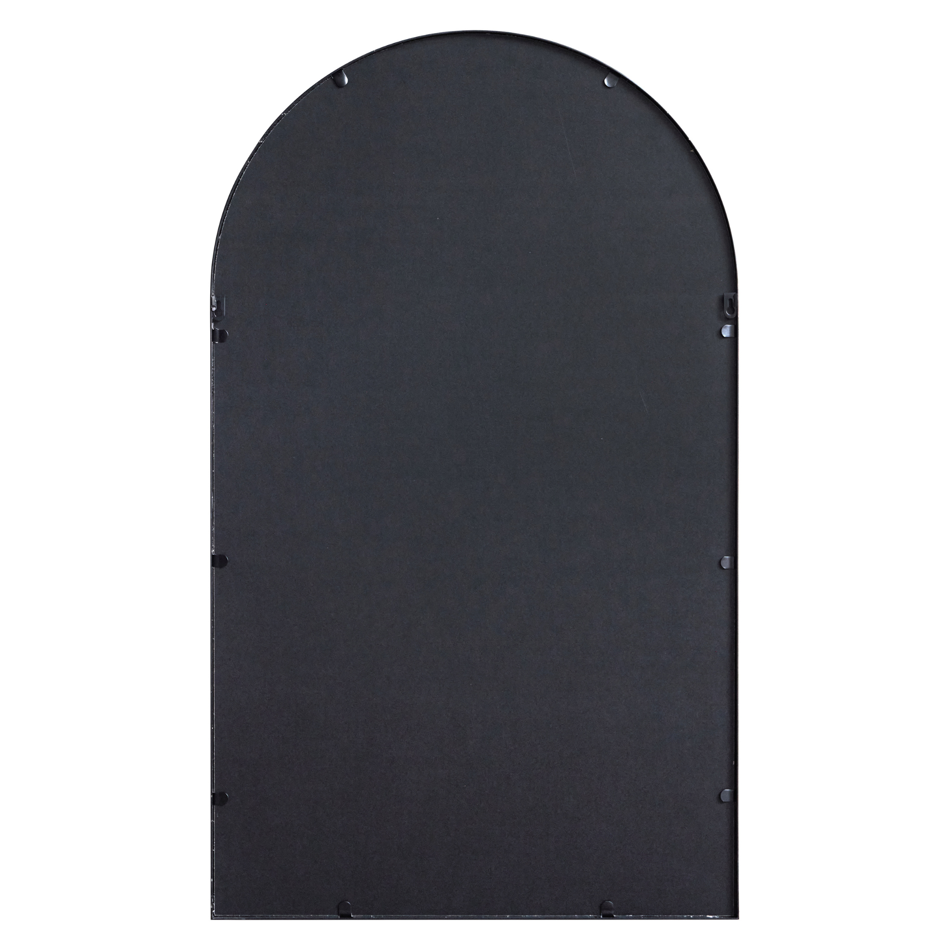 Sandra - miroir New Yorker avec arche noir 115x65 cm