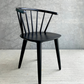 Martha - Chaise de salle à manger en noir