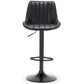 Otto - Tabouret de bar ajustable en similicuir avec rotation à 360 degrés