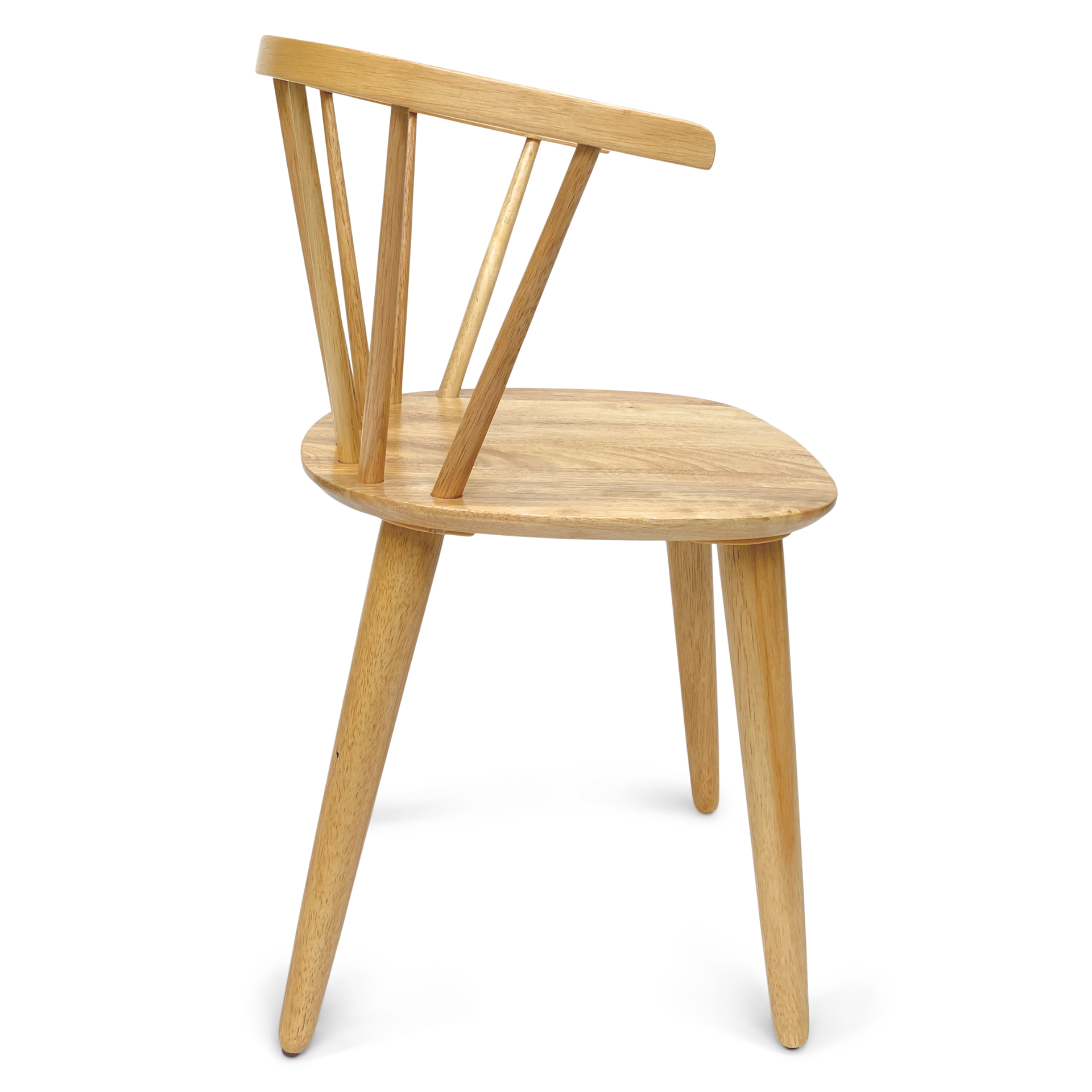 Martha - Chaise de salle à manger avec finition chêne