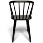 Martha - Chaise de salle à manger en noir