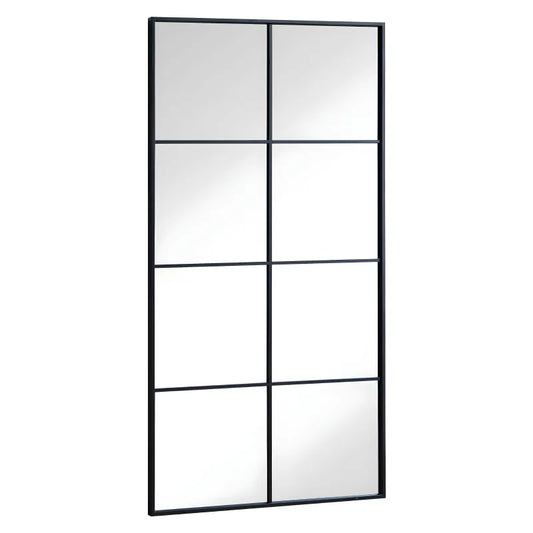 Savannah miroir New Yorker noir 120x60 cm