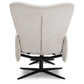 Alfred - Fauteuil inclinable avec repose-pieds - Beige