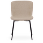 Adena - Chaise de salle à manger en bouclé beige