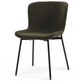 Adena - Chaise de salle à manger en bouclé vert