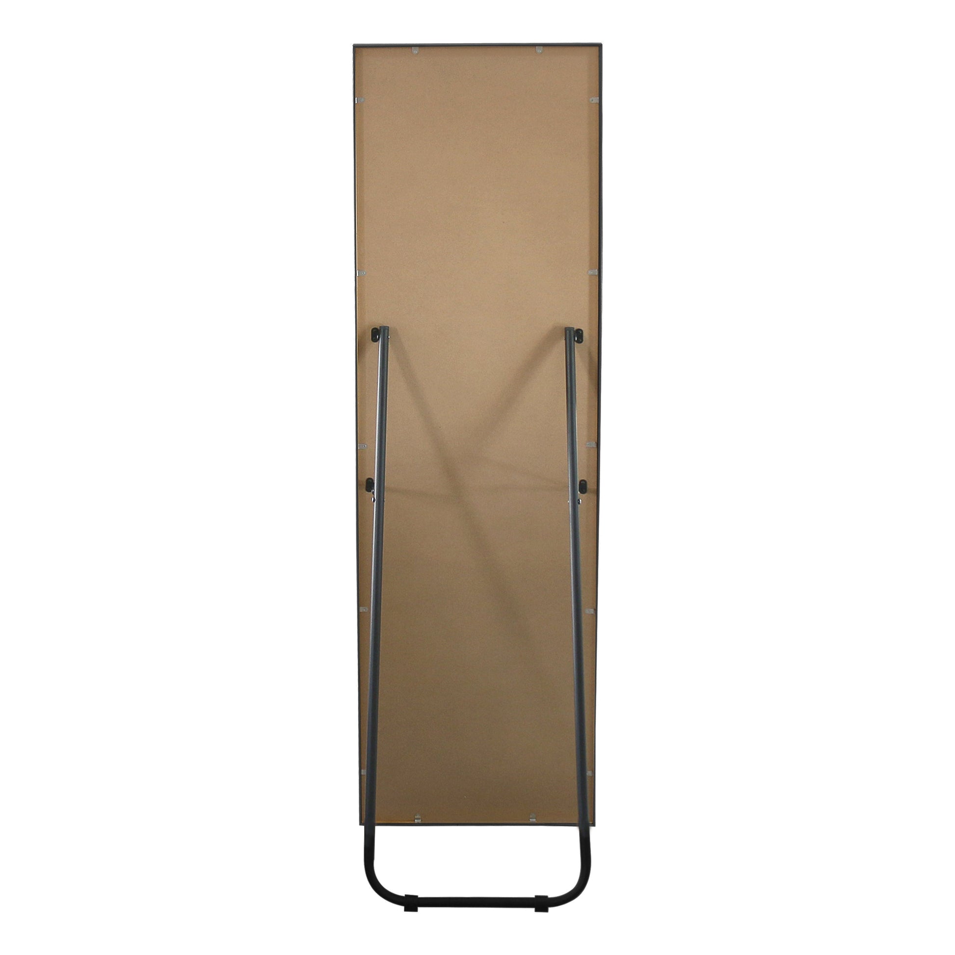 Selena - Miroir sur pied noir 150 x 40 cm