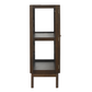Havana vitrine en chêne fumé avec 2 portes – 110x40x100 cm