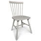 Holly - Chaise de salle à manger en bois gris